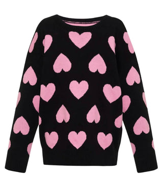 Beach Riot - Girls Callie Hearts Sweater