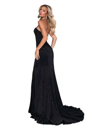 Rachel Allan - Figure-hugging Strapless Prom Dress