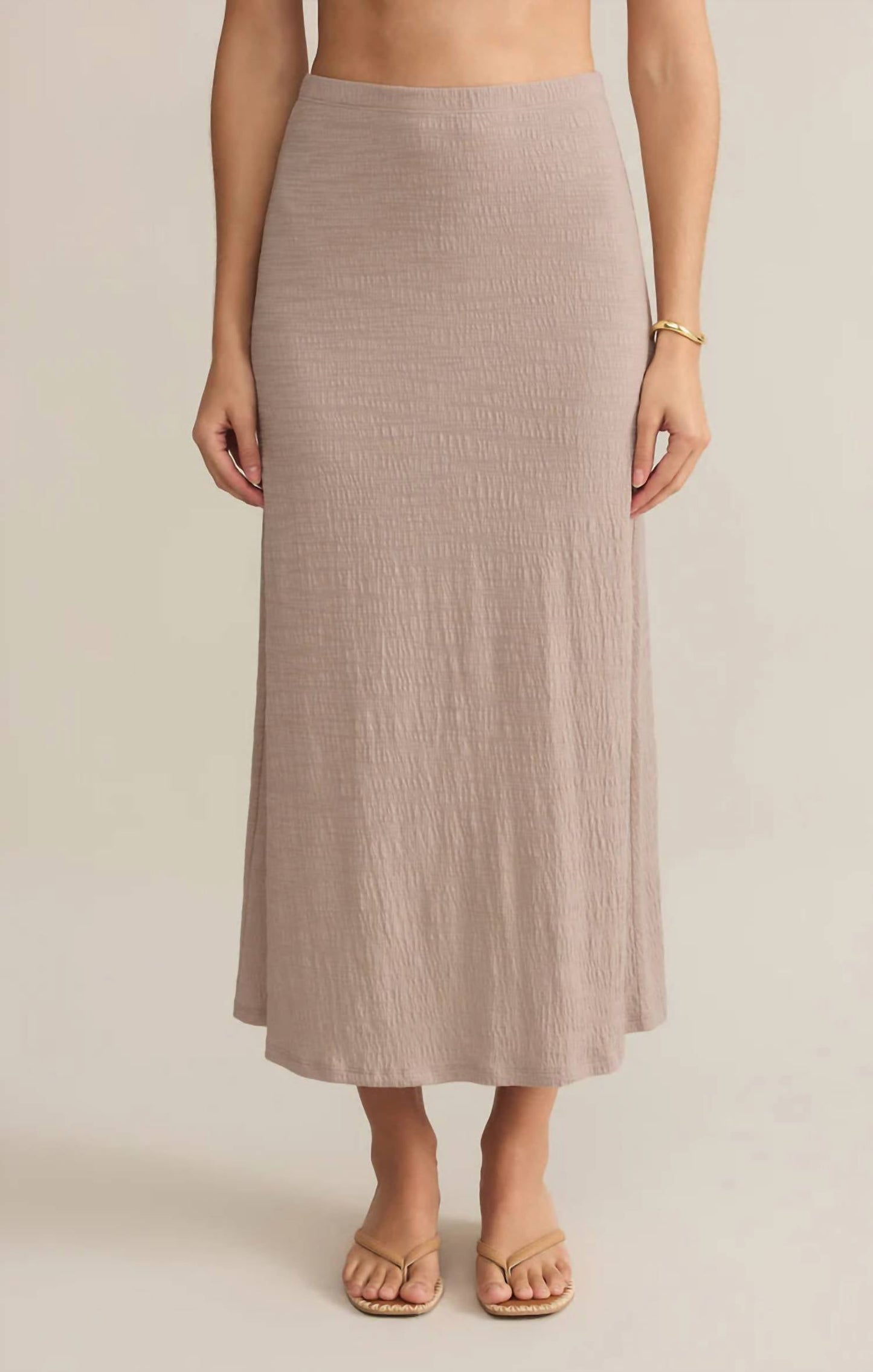 Z Supply - Cedar Textured Midi Skirt