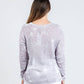 J. Society - Tie Dye Long Sleeve Crew Sweater