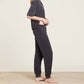 Barefoot Dreams - Cozy Chic Ultra Lite Collared Short Sleeve Top