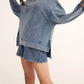 Z Supply - Knit Denim Modern Weekender Sweater