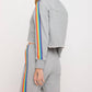 Spiritual Gangster - Rainbow Cropped Pullover Top