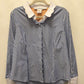 Gretchen Scott - Pique Pinstripe Top