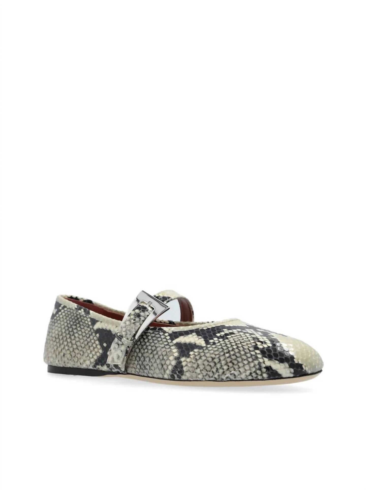 Paris Texas - Women's Sveva Buckle Ballet Flat