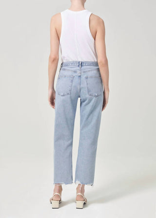 Agolde - 90's Crop Mid Rise Straight Jeans