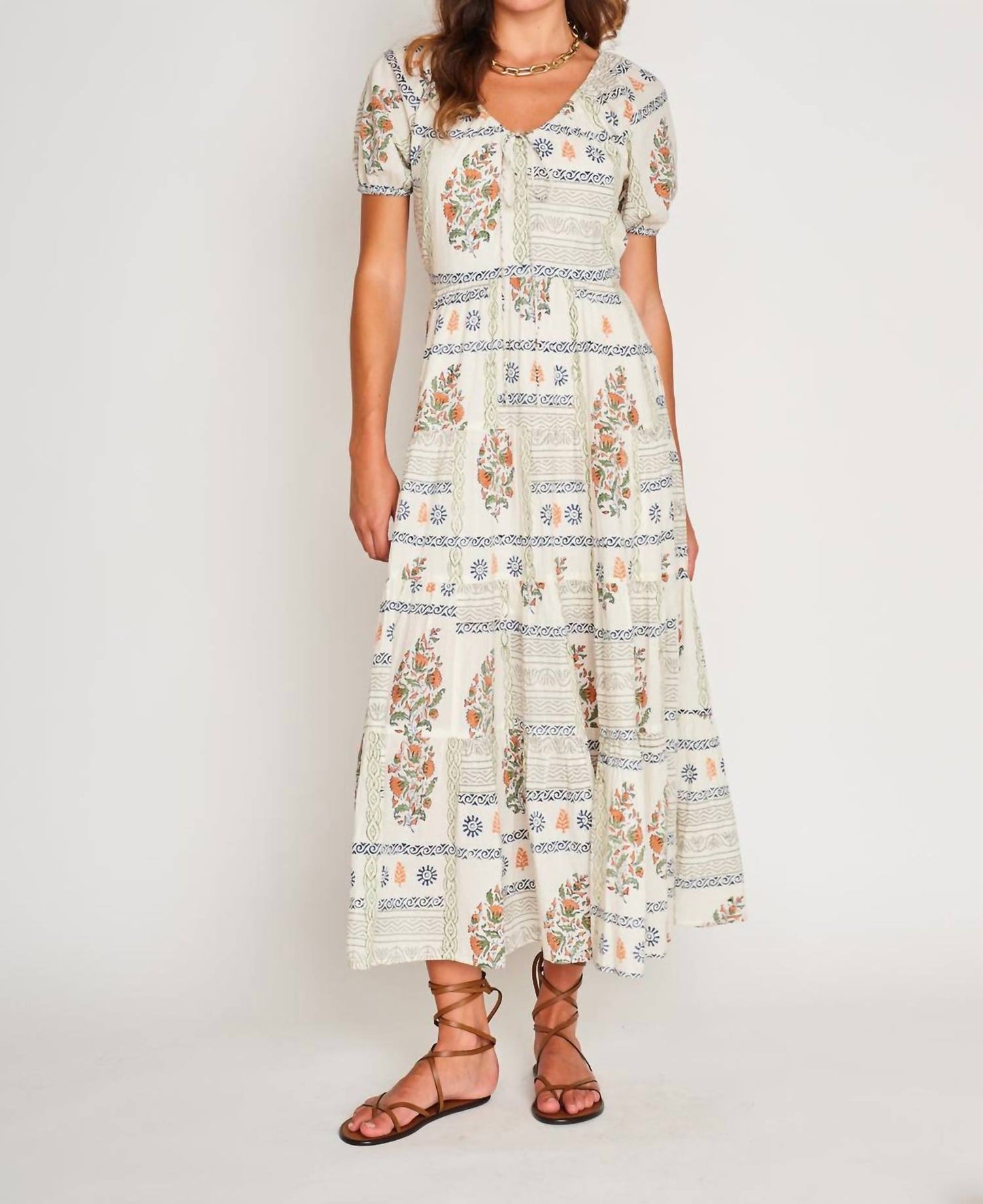 Dra Los Angeles - Ayana Desert Tile Maxi Dress