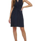 Tommy Hilfiger - Twist Front V Neck Mini Dress