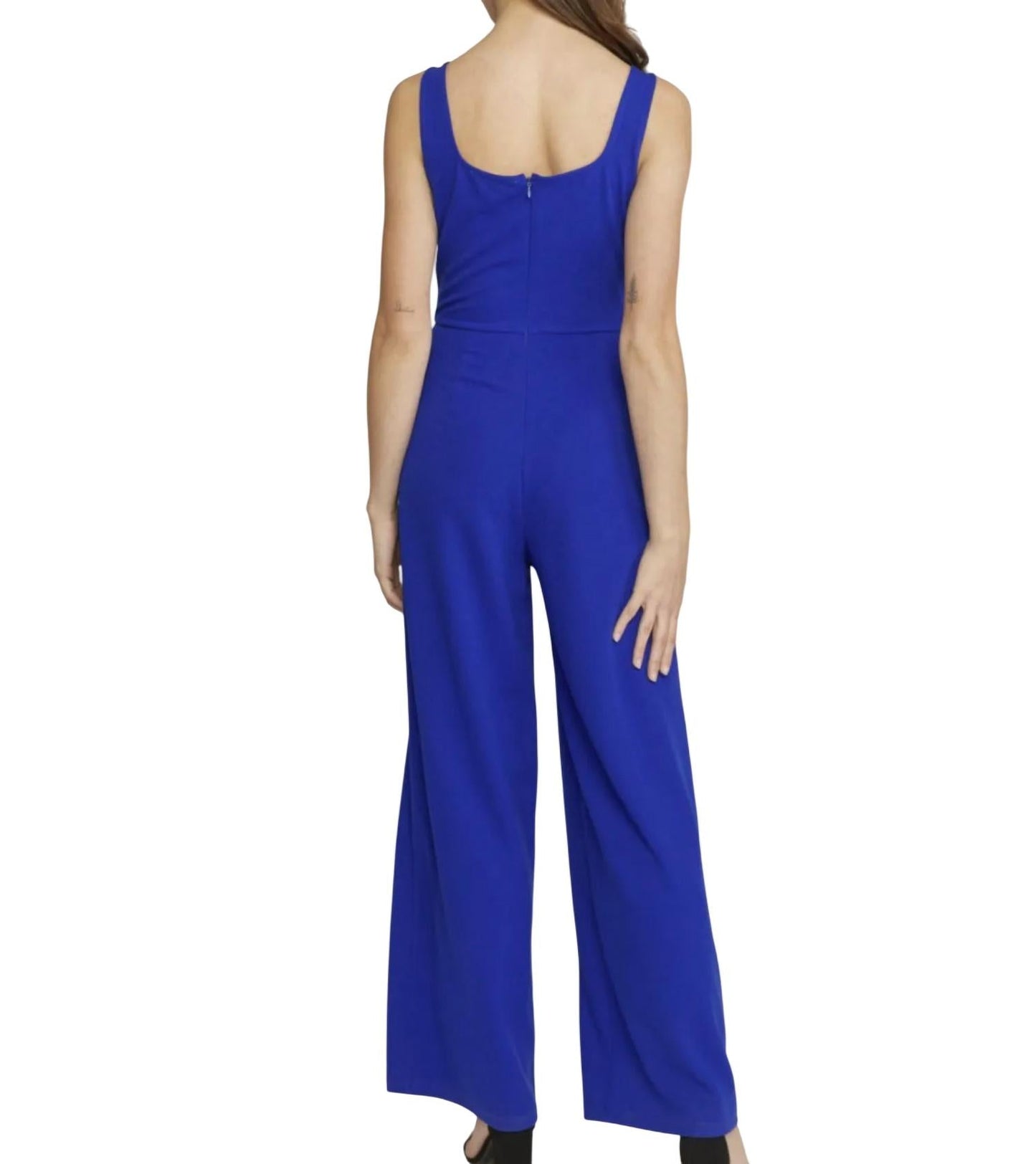 Entro - Sleeveless Wide Leg Pantsuit