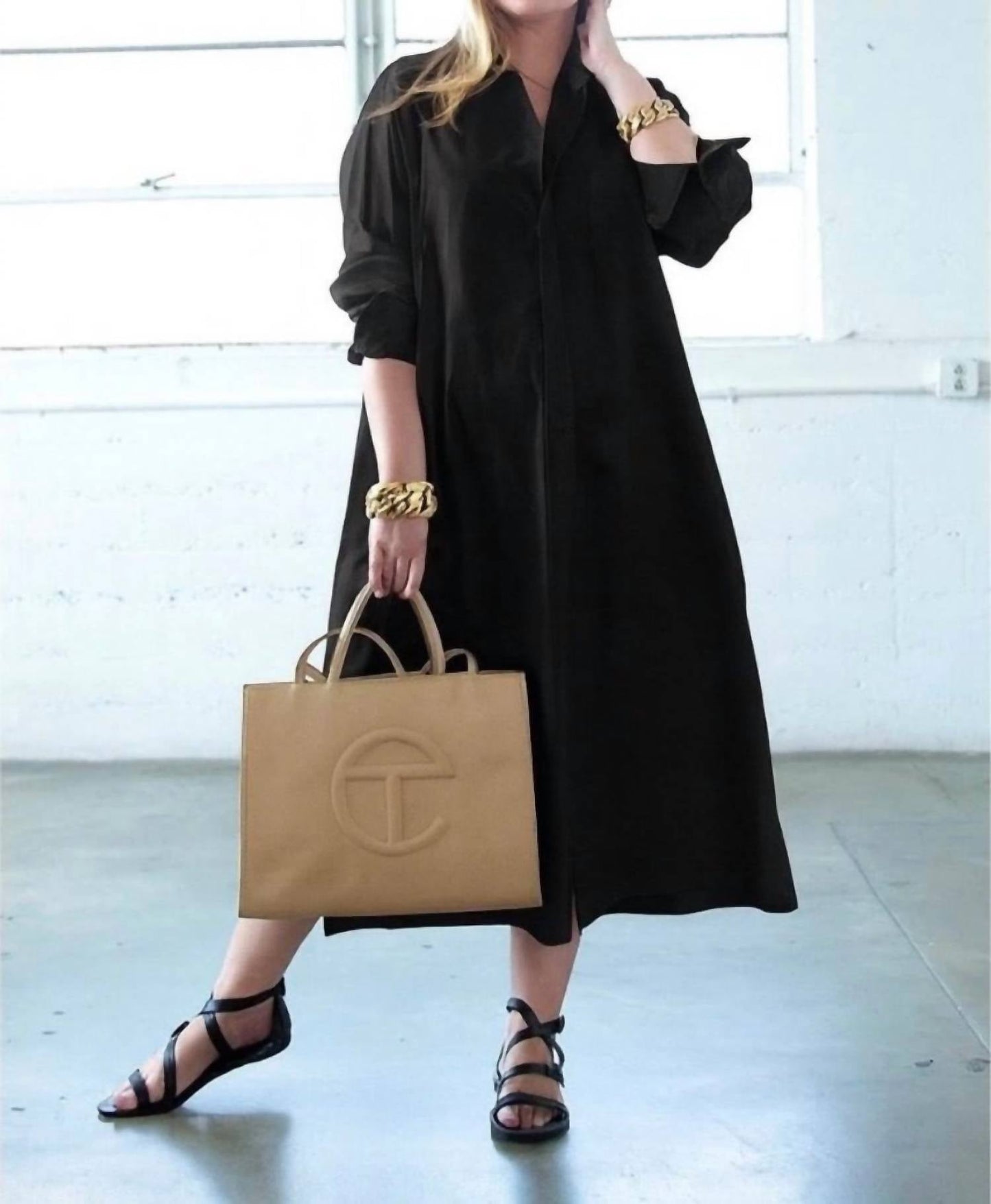 Baacal - Long‎ Cotton Shirtdress