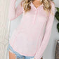 Bucketlist - Two Tone Rib With Snap Button Henley Top