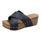 Trendsi - Open Toe Wedge Sandals