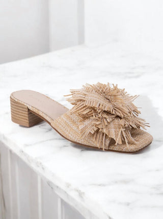 Chocolat Blu - Women's Chance Raffia Sandal