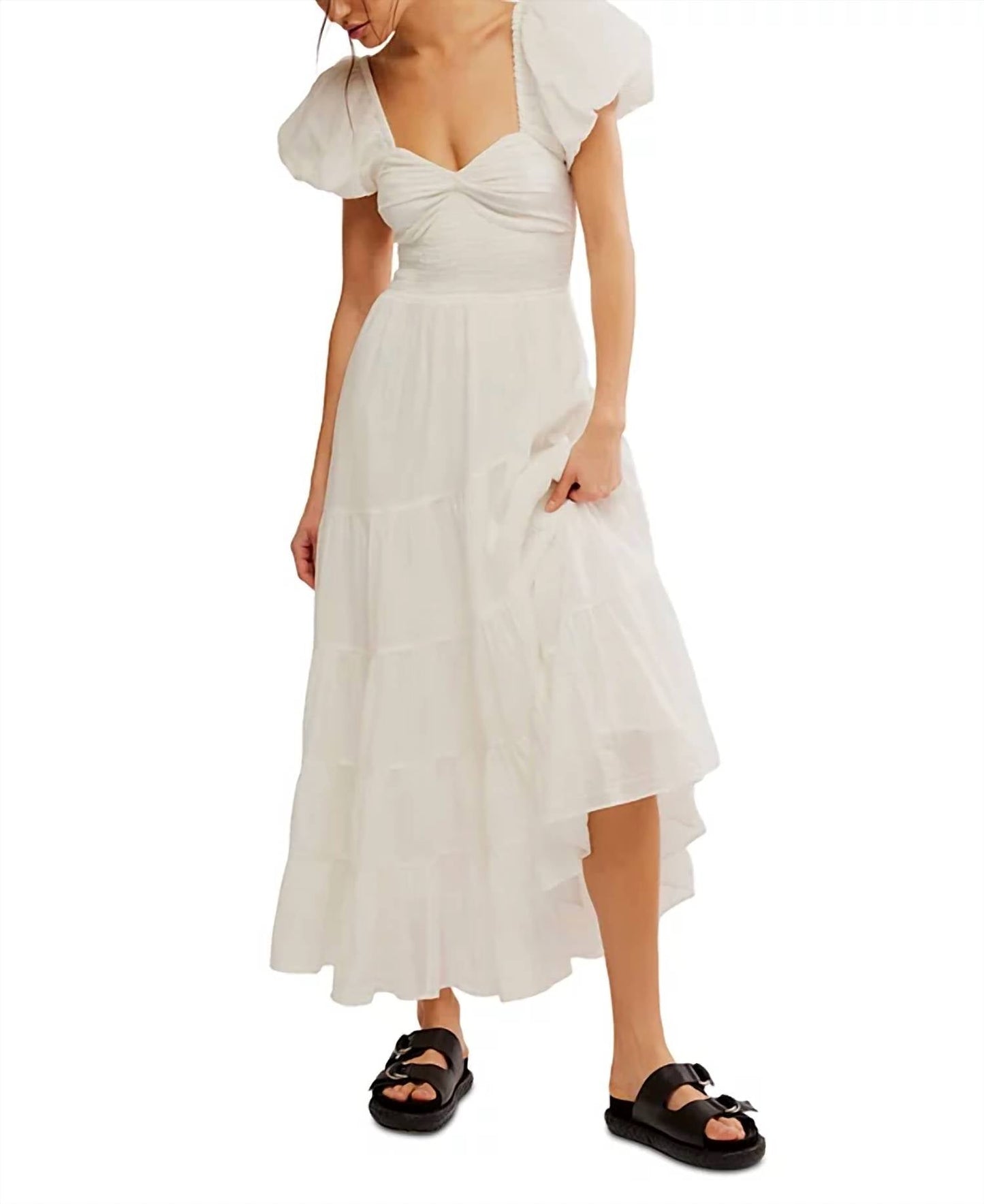Free People - Short Sleeve Sundrenched Dress