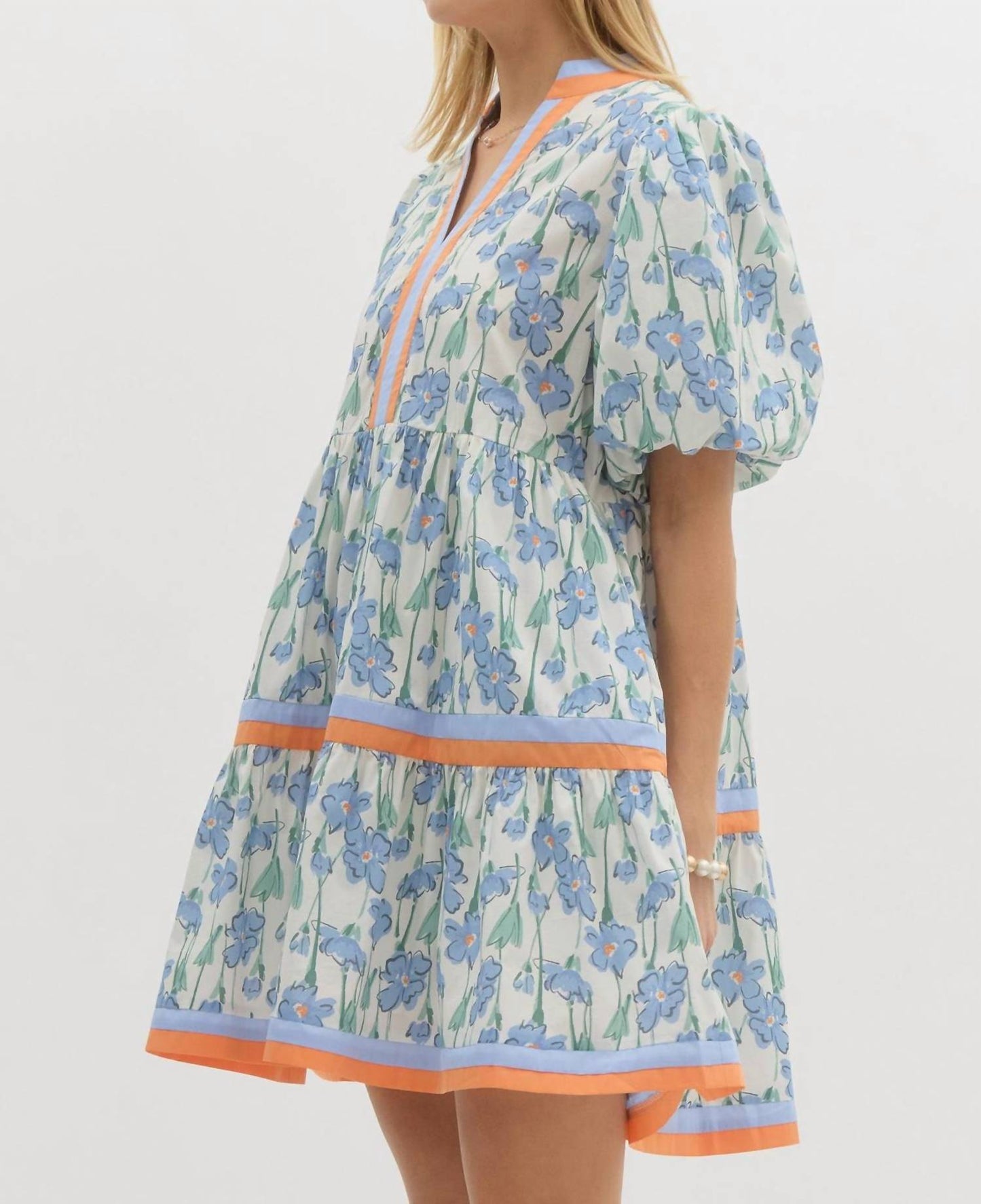 Entro - Garden Party Mini Dress