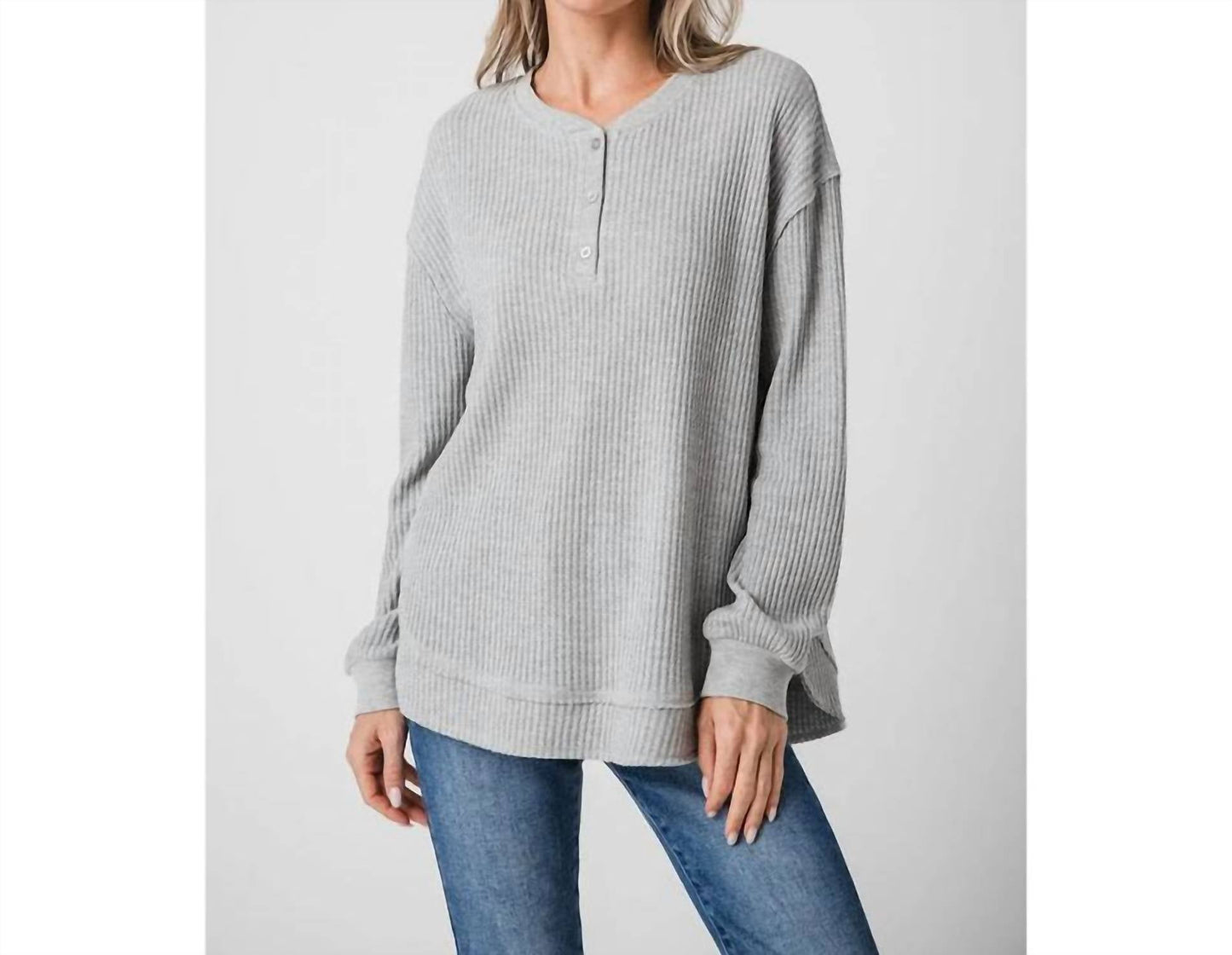 Z Supply - Jax Cozy Waffle Henley Top