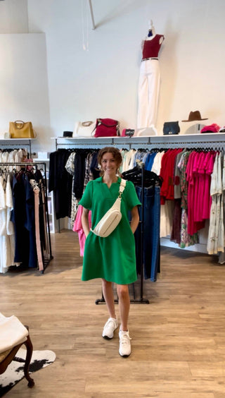 See And Be Seen - Elaina Textured Mini Dress