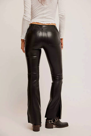 Free People - Level Up Vegan Slit Boot Pants
