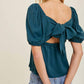 Wishlist - Puff Sleeve Babydoll Top