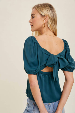 Wishlist - Puff Sleeve Babydoll Top