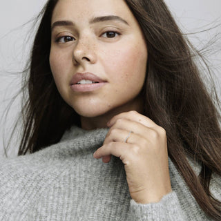 Pandora - Women's Sparkling Wishbone Ring