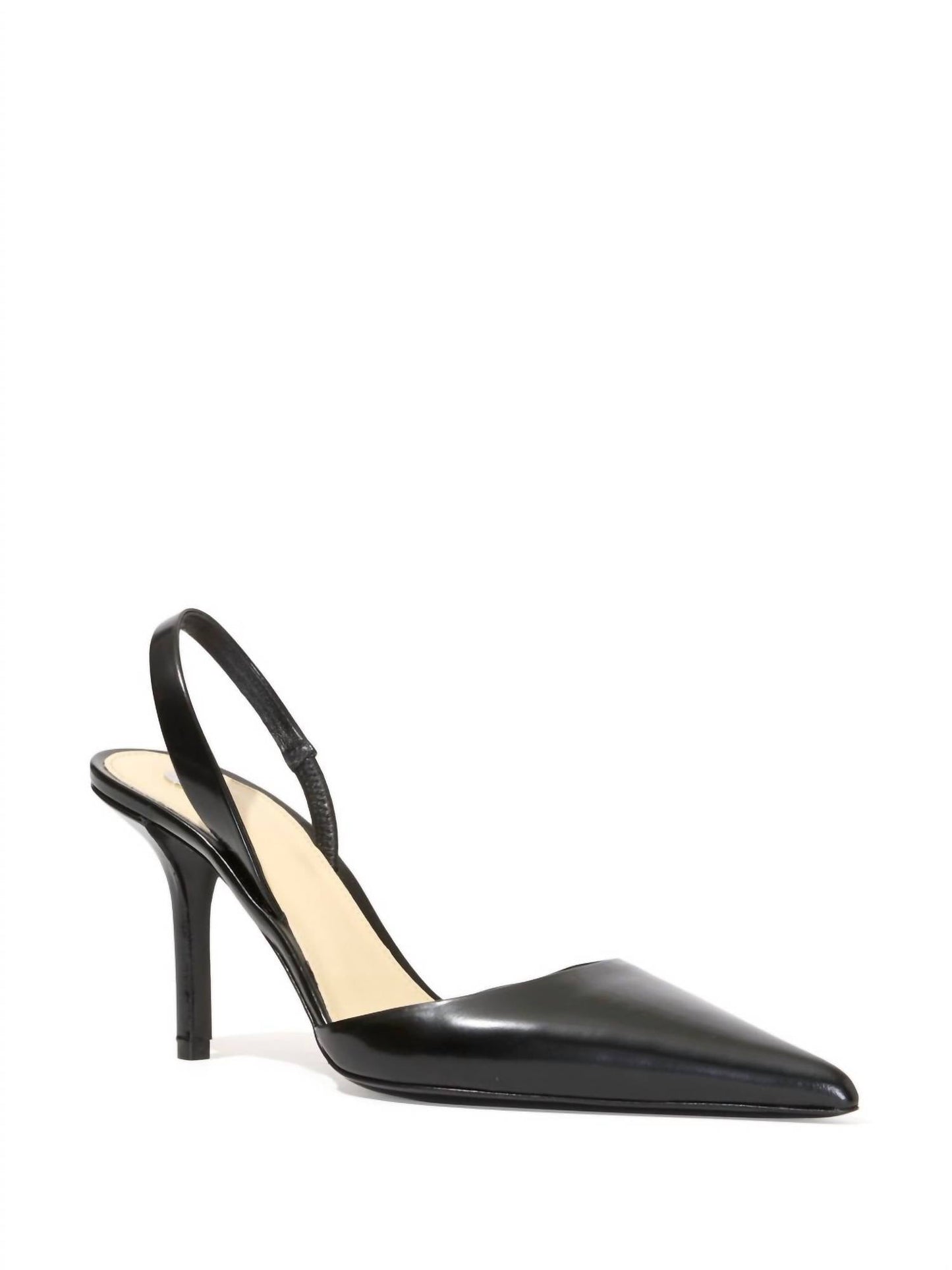 Proenza Schouler - Slash Slingback Pumps in Spazzolato Leather