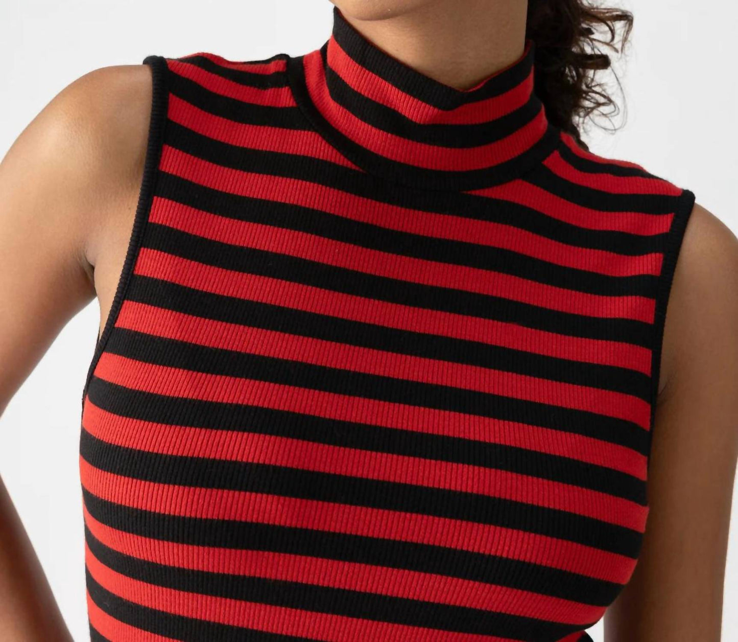 Sanctuary - Clothing Essential Sleeveless Mock Neck Tank