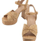 Ccocci - Women's Raffia Platform Sandal