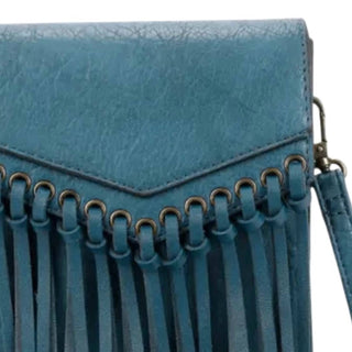 Ampere Creations - Scarlet Fringe PhoneCase Crossbody Bag