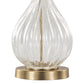 Jenny 27' Contemporary Glass Table Lamp Set of 2