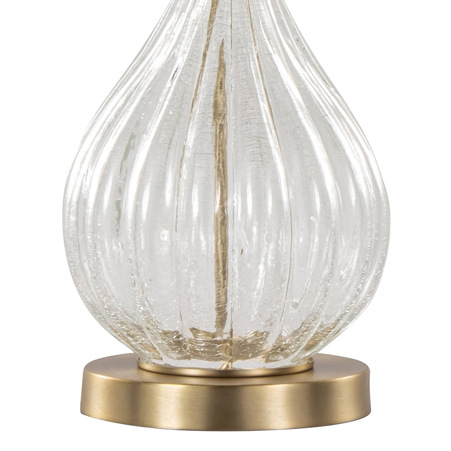 Jenny 27' Contemporary Glass Table Lamp Set of 2