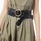 Frame - Women's Braided O Ring Wrap Belt