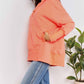 Double Take - Quarter-snap Dropped Shoulder Hoodie