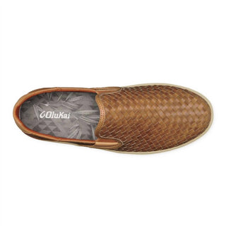 Olukai - Men's Lae'ahi Lauhala Woven Leather Shoes
