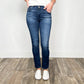 Ag Jeans - Mari Ag-ed™ Mid-rise Slim Straight Leg Denim