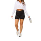 Julia Rose - Crossover Biker Shorts