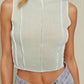 Le Lis - Exposed Thread Top