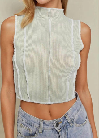 Le Lis - Exposed Thread Top