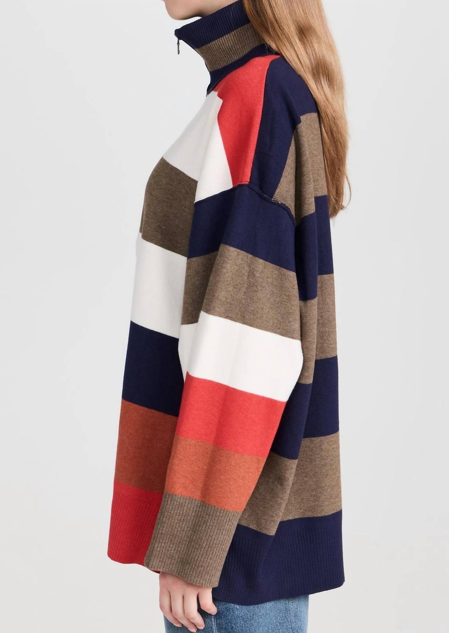 Free People - Coastal Stripe Pullover