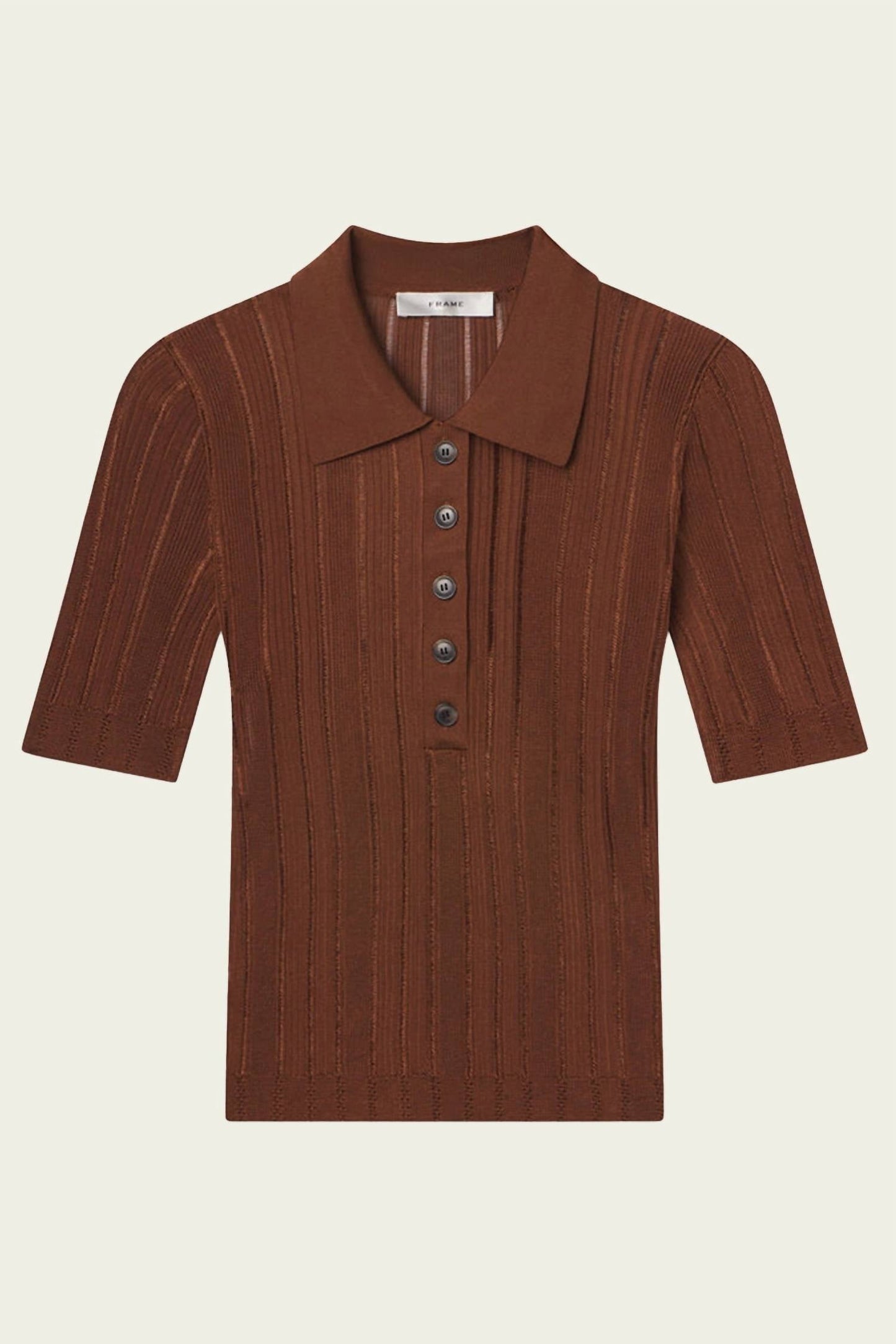 Frame - Laddered Rib Polo