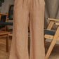 Milio Milano - Tina Linen Distressed Hem Pants