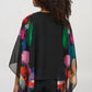 Joseph Ribkoff - Chiffon Abstract Print Poncho