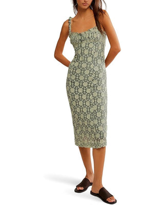 Free People - Lucinda Lace Midi Dress