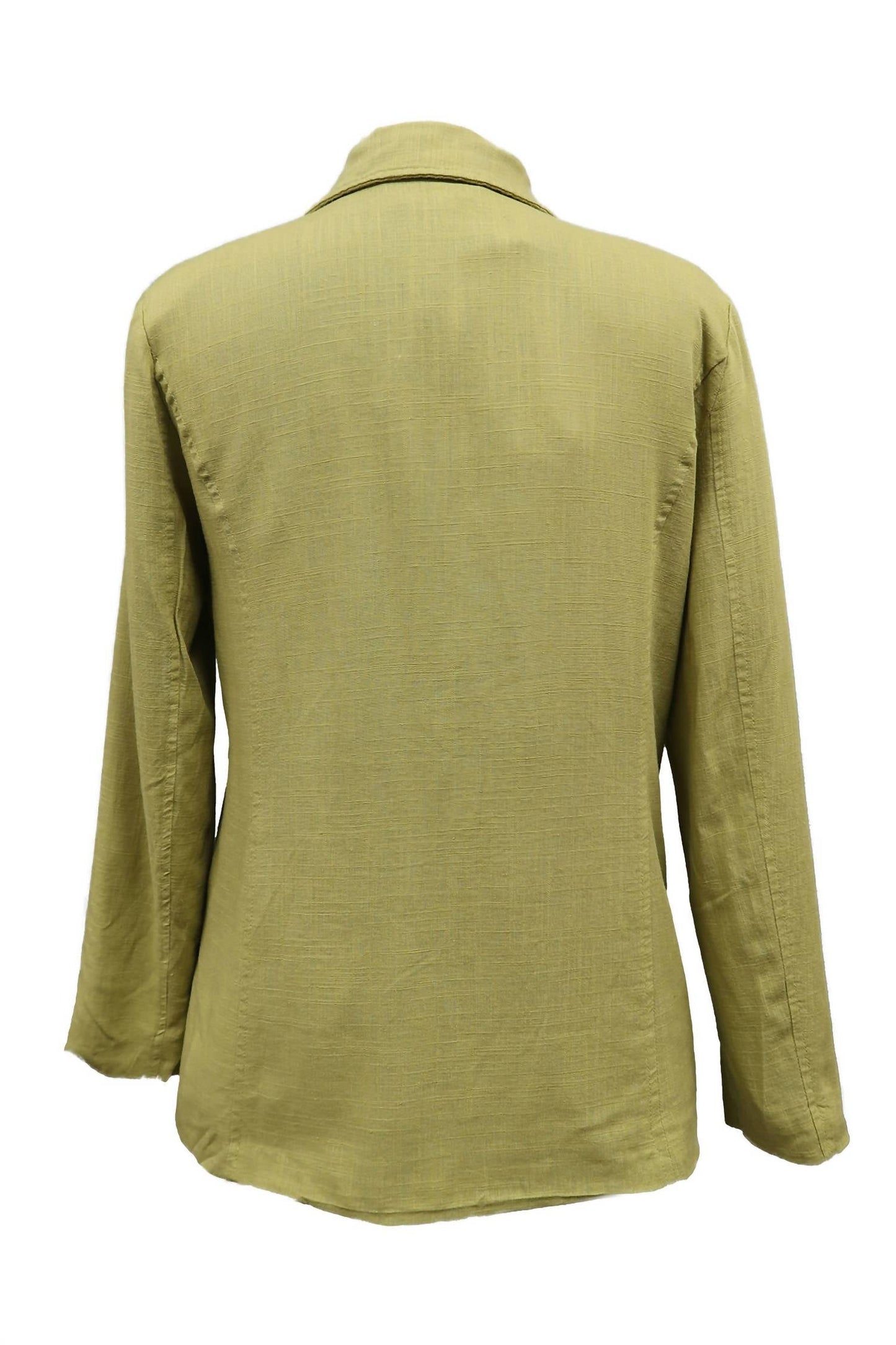 Paparazzi - Women's Linen Blend Classic Lined Blazer
