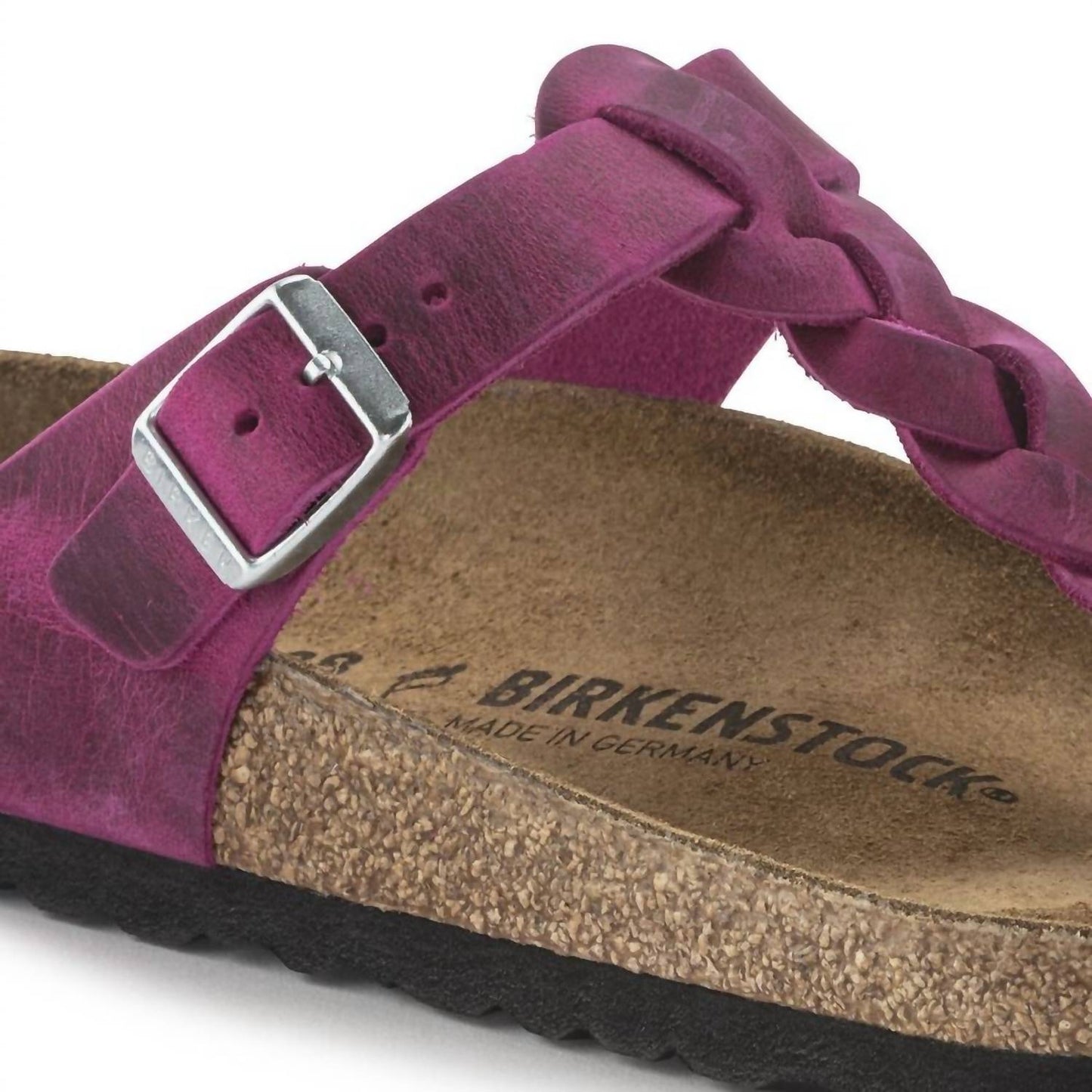 Birkenstock - Women's Gizeh Braided Oiled Leather Sandals