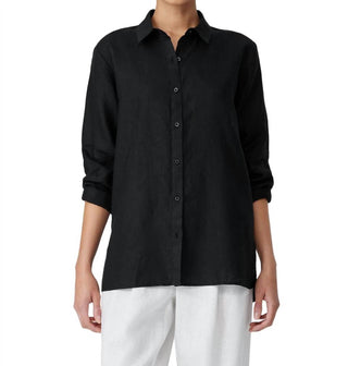 Eileen Fisher - Classic Collar Easy Shirt Top