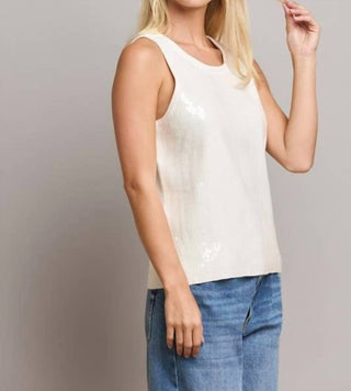 Able - Sequin Sleeveless Top
