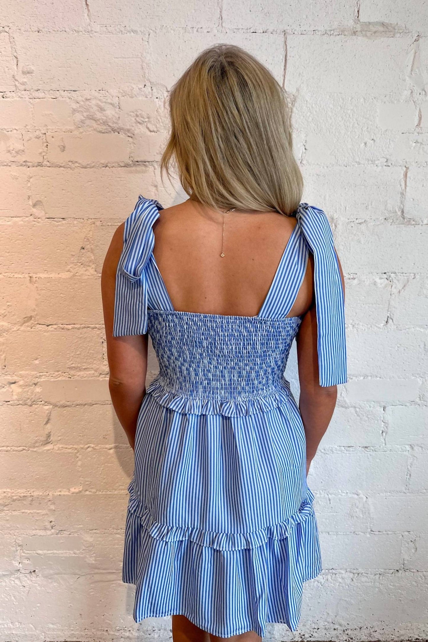 Day + Moon - Seaside Stripe Dress
