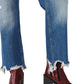 Free People - Maggie Mid Rise Straight Leg Jeans