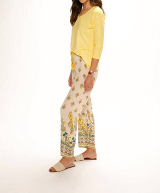 Paparazzi - Printed Pull-on Wide Leg Pant